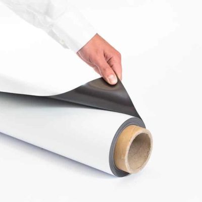 tablica magnetyczna folia ferromagnetyczna biała