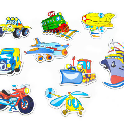 Magnesy na lodówkę pojazdy