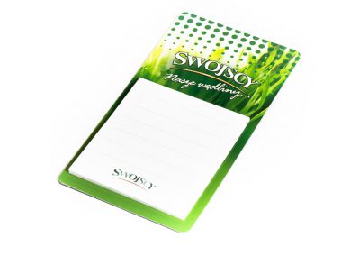 notesy reklamowe, notesy magnetyczne, notesy na lodówkę, notesy z magnesem