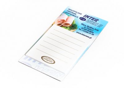 notesy reklamowe, notesy magnetyczne, notesy na lodówkę, notesy z magnesem