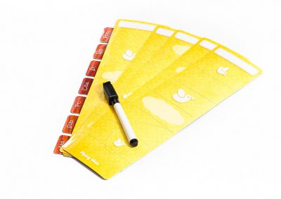 Tabliczki magnetyczne suchościeralne