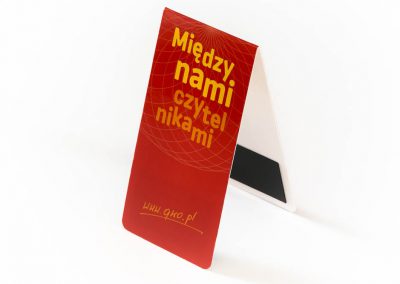 zakładki reklamowe, zakładki magnetyczne, zakładki z magnesem, zakładki z folii magnetycznej