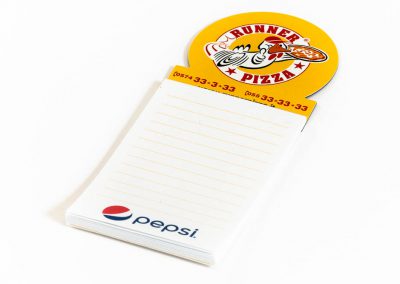 notesy reklamowe, notesy magnetyczne, notesy na lodówkę, notesy z magnesem