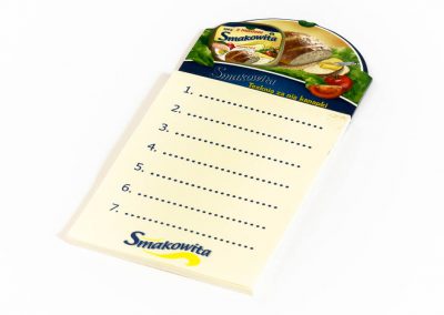 notesy reklamowe, notesy magnetyczne, notesy na lodówkę, notesy z magnesem