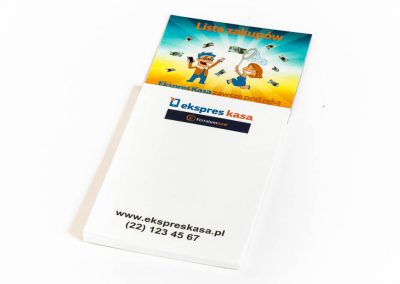 notesy reklamowe, notesy magnetyczne, notesy na lodówkę, notesy z magnesem
