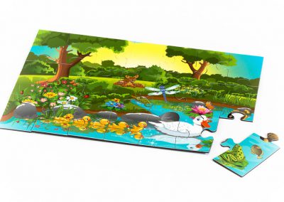 Puzzle magnetyczne układanka magnes