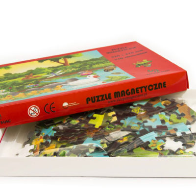 Puzzle magnetyczne magnes na lodówke