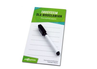 Tabliczki magnetyczne suchościeralne