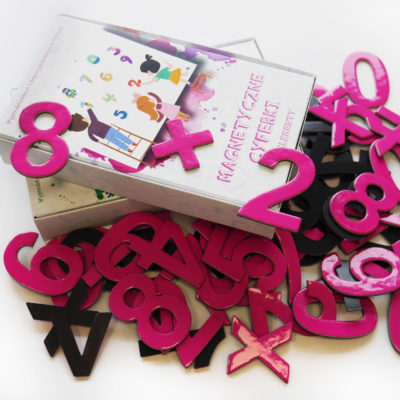 Cyferki magnetyczne magnesy na lodówkę , nauka ;poprzez zabawę